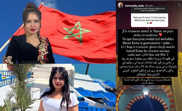المؤثرة الجزائرية « إزميرالدة » تقضي عطلتها بالمغرب وتشيد بشعبه وتدعو محبيها لزيارته (فيديو)