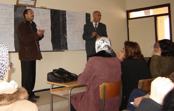 Oujda : Sessions de formation au profit des enseignants.