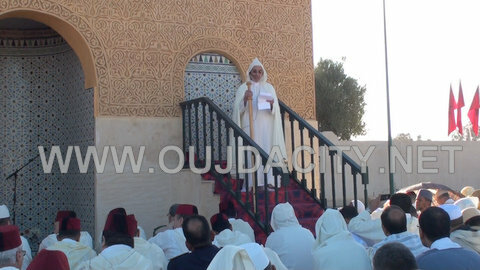 التسجيل المصور الكامل لخطبة عيد الاضحى بمصلى سيدي يحيى بوجدة VIDEO