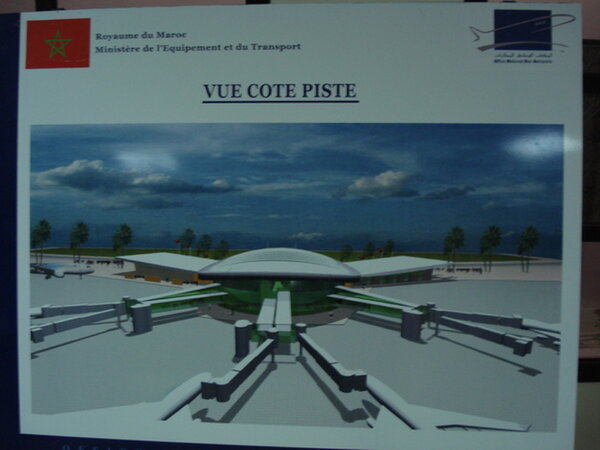 Mise en service du nouveau terminal de l&rsquo;aéroport Oujda-Angad