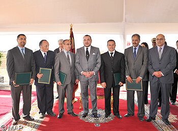 وجدة : ألانشطة الملكية خلال يوم الثلاثاء ـ فيديو