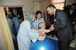 Oujda / S.M. le Roi lance la construction du futur hôpital psychiatrique et inaugure