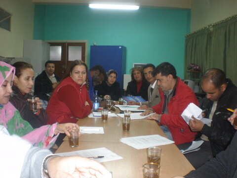 محضر الإجتماع الوطني للجنة التحضيرية الوطنية للحركة العالمية لدعم قضية الصحراء المغربية واستكمال الوحدة الترابية