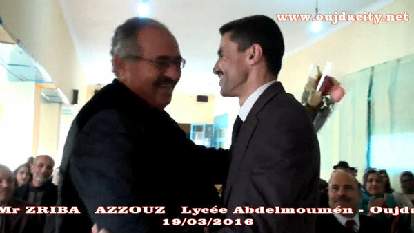 ثانوية عبد المون تحتفي بأحد تلامذتها القدامى …السيد محمد الزروقي المدير التربوي الأقليمي ـ وجدة انكاد