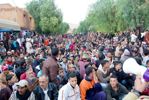 بوعرفة/ مسيرة حاشدة