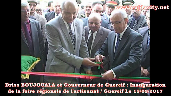 ادريس بوجوالة وعامل اقليم جرسيف في اول سابقة بالاقليم VIDEO