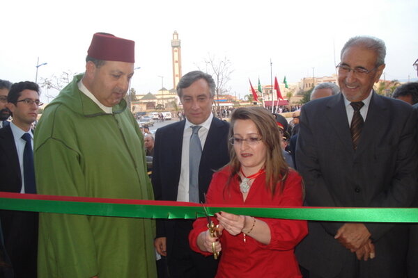 Premier centre d’appels à Oujda