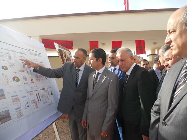 السيد عبد العظيم الكروج في زيارة للمؤسسات التعليمية بالجهة الشرقية VIDEO