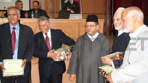 وقائع حفل تكريم المفتشين المحالين على التقاعد بالصوت والصورة VIDEOS