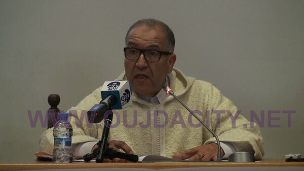 كلمة الاستاذ عبدالبر بنعجيبة رئيس محكمة الاستئناف بوجدة خلال الندوة العلمية : المراقبة القضائية لدستورية القوانين VIDEO