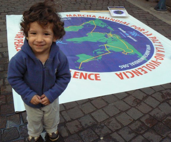 Paix et la non-violence / La marche mondiale fait escale à Oujda