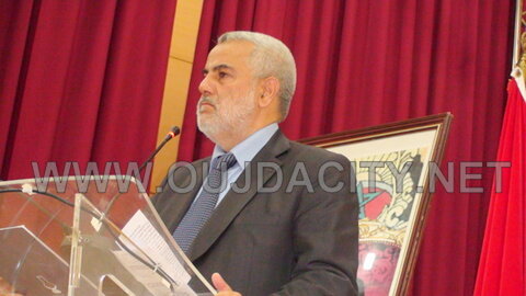 بنكيران في الجلسة الافتتاحية للعدالة والتنمية بجهة الشرق VIDEOS