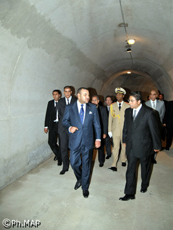SM le Roi s\&rsquo;enquiert du programme prioritaire d\&rsquo;assainissement liquide d\&rsquo;Oujda, d\&rsquo;un coût global de 550 millions DH