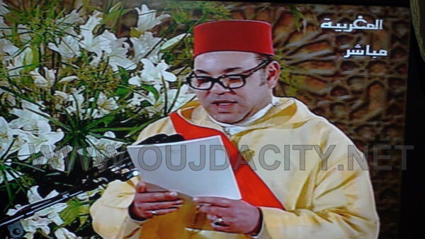 التسجيل الكامل لكلمة جلالة الملك خلال حفل العشاء الذي اقيم على شرف الرئيس الفرنسي VIDEO