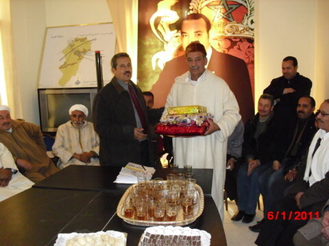 المجلس القروي لسيدي لحسن يقيم حفل تكريم لمدير م م سيدي لحسن