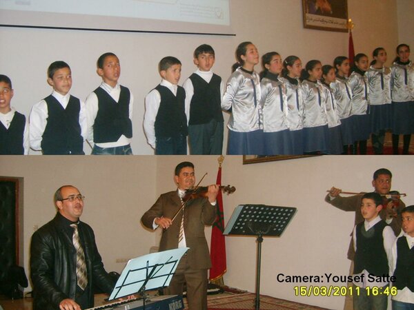 المهرجان الإقليمي للمجموعات الصوتية المدرسية بنيابة تاونات