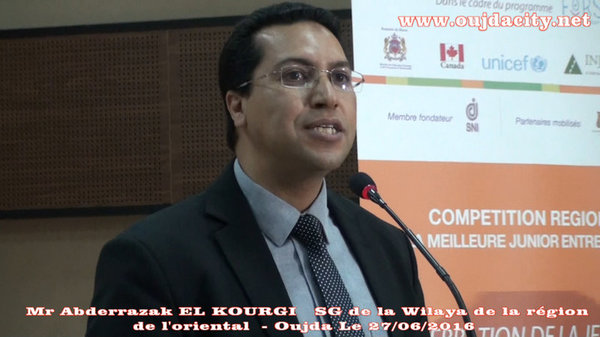 عبدالرزاق الكورجي الكاتب العام للولاية مخاطبا فتيان الابتكار : لقد ابنتم عن عبقرية الابداع والابتكار VIDEO