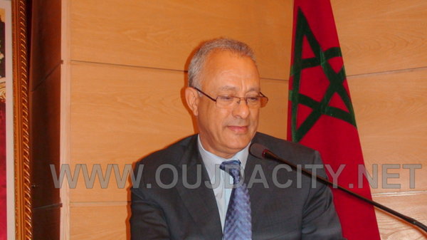 محمد مهيدية والي الجهة الشرقية يقيم حفل استقبال بمقر الولاية VIDEO