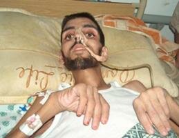 manifestation du secteur medicale d oujda contre le blocus impose sur la bande de Gaza