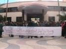 وجدة …استمرار الوقفات الأحتجاجية لموظفي الجماعات المحلية