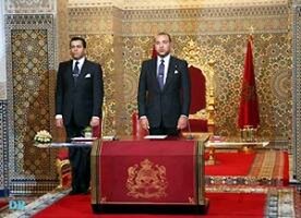 نص الخطاب السامي الذي وجهه جلالة الملك بمناسبة الذكرى الثالثة والخمسين لثورة الملك والشعب