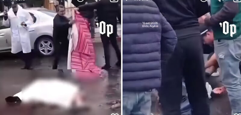 عاجل: انتحاريان يفجران حزاميهما الناسفين في وسط مدينة البليدة، جنوب الجزائر العاصمة خلال زيارة البابا ليون الرابع عشر