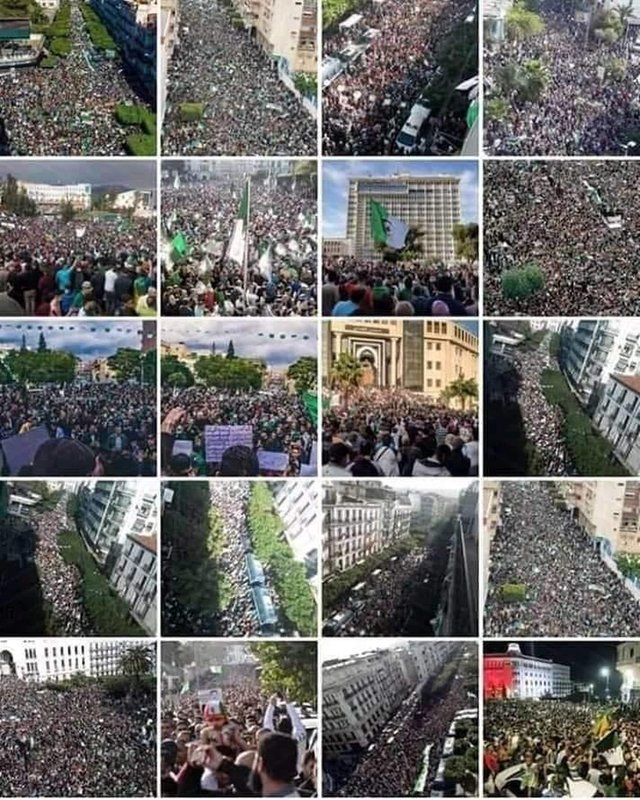 الجزائر : متظاهرو الجمعة الـ 41 يرفضون الانتخابات ويدينون حملة الاعتقالات والتدخل الأجنبي