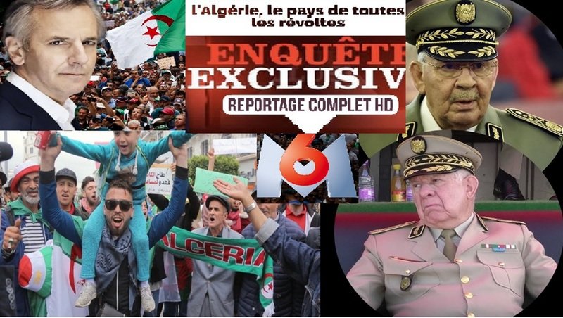 النظام الحاكم بالجزائر يمنع « قناة M6 » من النشاط بالجزائر بعد بثها لشريط وثائقي ينقل الأوضاع المأساوية للشعب
