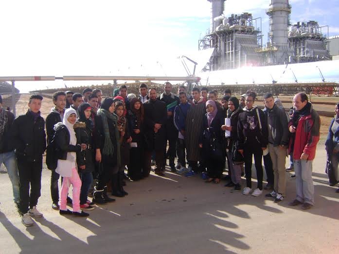 ثانوية ابن خلدون التأهيلية بعين بني مطهر تنجز سلسلة من الانشطة الموازية