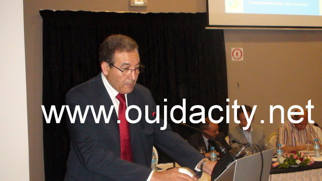 التسجيل الصوتي لعرض السيد محمد امباركي مدير وكالة تنمية أقاليم الجهة الشرقية