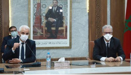 LE COVID-19 A MARRAKECH INTERPELLE KHALID AIT TALEB QUI PRESENTA LES MESURES PRISES POUR CONTRER LA MONTEE DU CORONAVIRUS