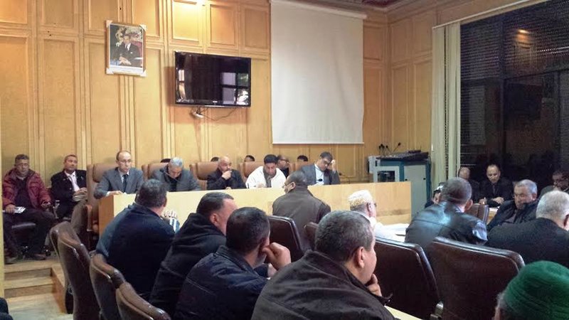 في دورة استثائية مجلس جماعة وجدة يصادق على ميزانية2015