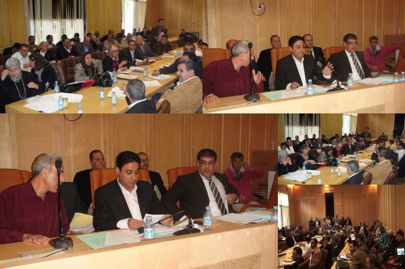 مجلس الجماعة الحضرية بوجدة يصدر بيانا استنكاريا لأحداث العيون