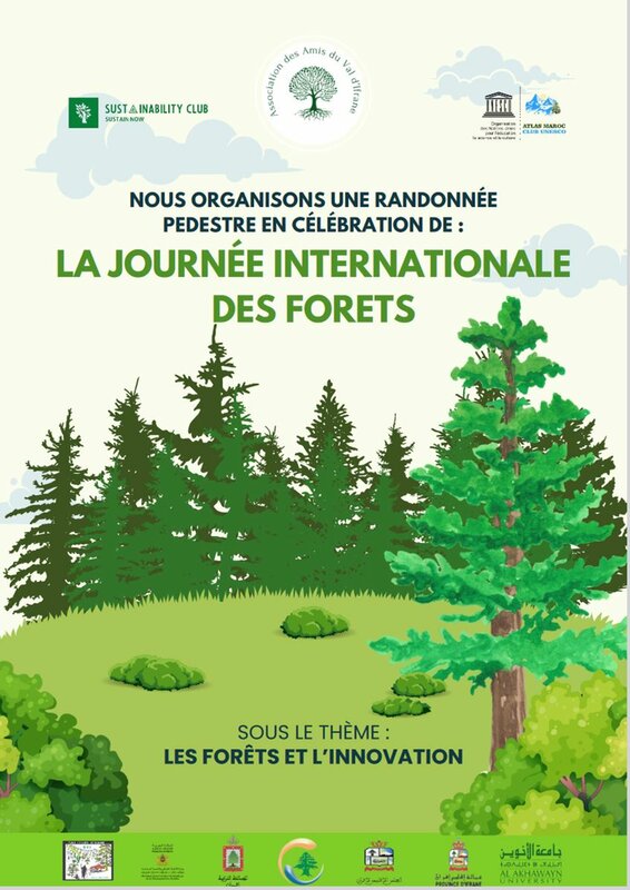 La Journée Internationale des Forets Célébrée à Ifrane sous le thème : « Les forêts et l’Innovation : De nouvelles solutions pour un monde meilleur ».