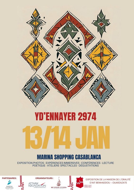 Casablanca : We Speak Citizen et ATTARIK Foundation Célèbrent ensemble le nouvel an Amazigh Yd’Ennayer 2974