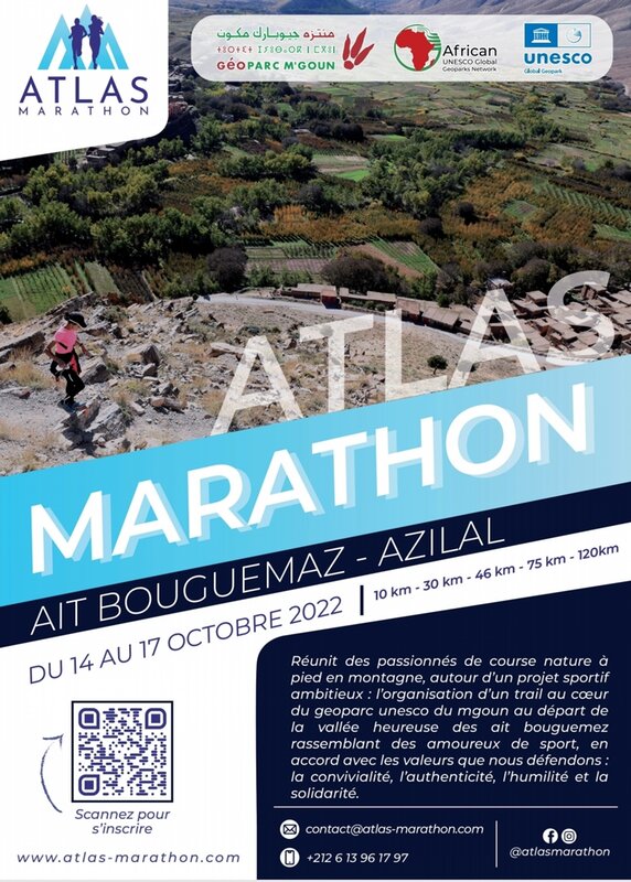 Trailers nationaux et étrangers se donnent rendez-vous à Ait Bouguemaz pour la 1ère édition de l’Atlas Marathon