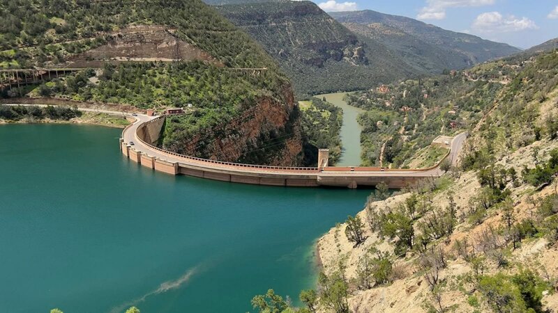 Renaissance Bleue : Le Barrage Bin El Ouidane au Sommet de sa Forme