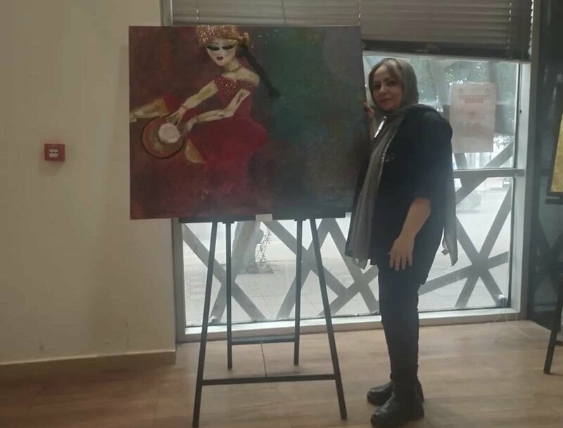 فنون تشكيلية: « المرأة المغربية بين الحداثة والأصالة » عرض الفنانة بشرى تبوعي