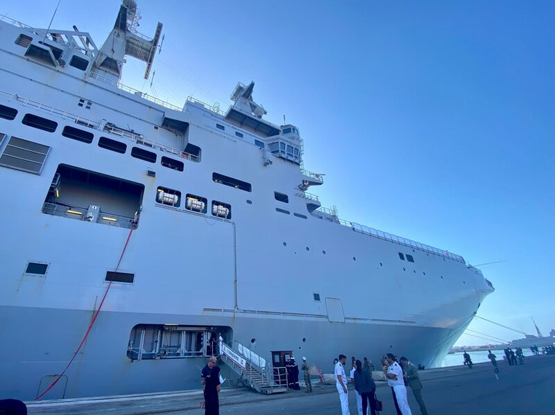Casablanca : Escale du PHA Tonnerre à Casablanca : Renforcement de la coopération navale franco-marocaine
