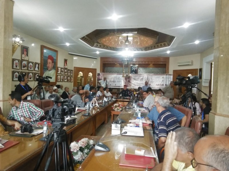 LA CHAMBRE D’ARTISANAT DE FES-MEKNES DONNE UNE CONFERENCE DE PRESSE CONSACREE AU : 4ème SALON INTERNATIONAL DU BOIS