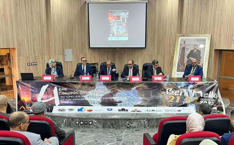 Conférences International des Sciences Spéléologiques Beni Mellal dévoiles les secrets des Grottes De l’Atlas Marocain