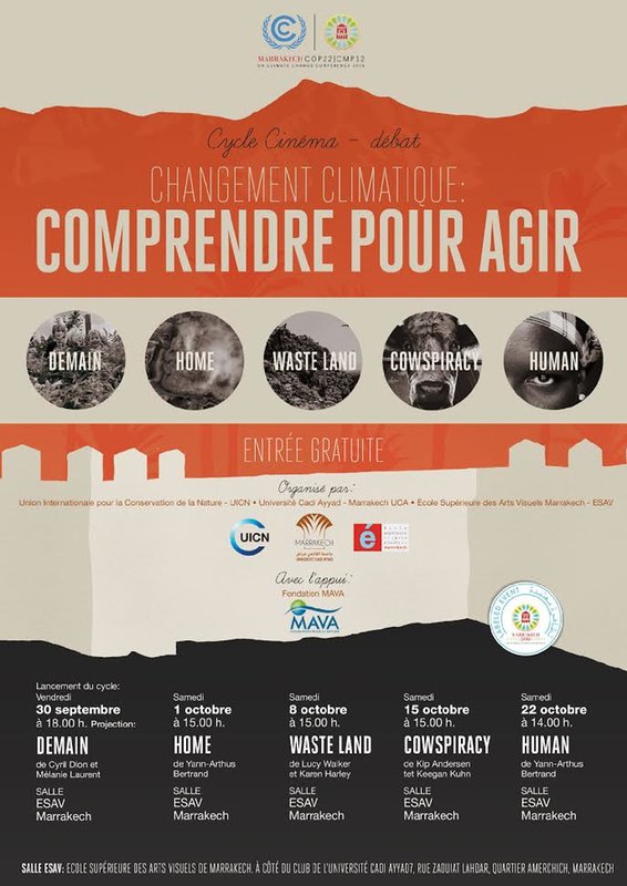 Cycle cinéma-débat « Changement climatique: comprendre pour agir » à Marrakech