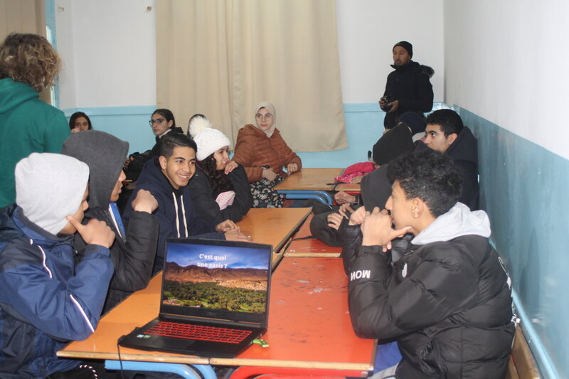 L’ÉCOLE DES MÉTIERS DE LA NATURE DE SEINT SERNIN-FRANCE ORGANISE DES ATELIERS PEDAGOGIQUE