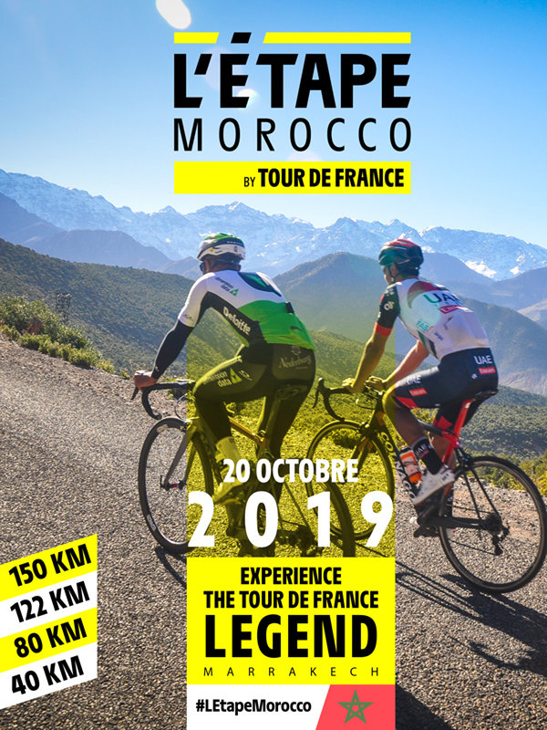 TOUR DE FRANCE: “L’Étape Morocco by Tour de France” une première cyclosportive sur le continent africain