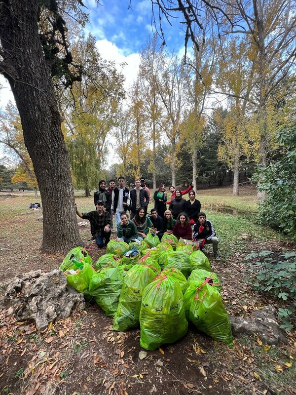 Club We Green en action :  » SUBLIMEZ le parc national d’Ifrane : OUVRONS LES YEUX ! »