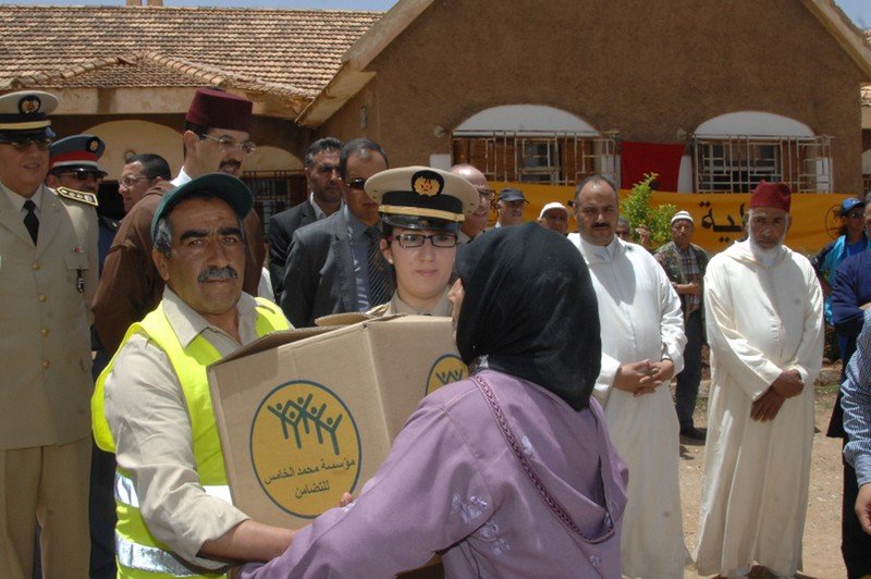 انطلاق عملية رمضان 1437 من جماعة تزكيت باستفادة 400 عائلة معوزة