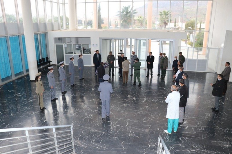 Covid-19: Un staff médical militaire mobilisé à Khénifra pour renforcer l&rsquo;offre sanitaire dans la province