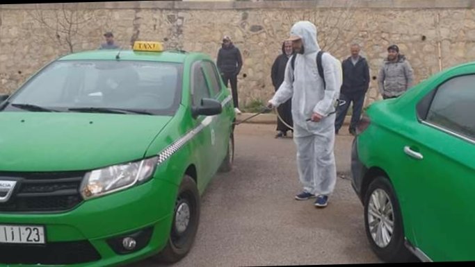 VASTE OPÉRATION DE STÉRILISATION ET DE DÉSINFECTION LANCEE À IFRANE POUR LUTTER CONTRE LA PROPAGATION DE COVID-19