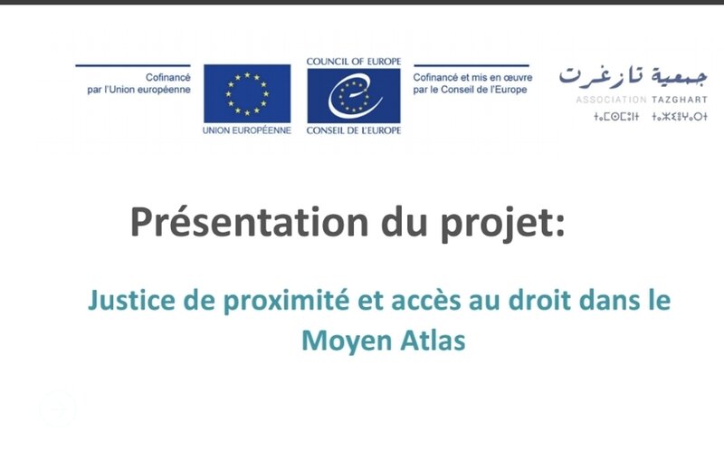 JUSTICE/MAROC Moyen Atlas : Lancement d’un projet de 15 mois pour renforcer la justice de proximité dans la province d’Ifrane