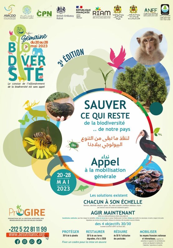 La Ville de Khénifra accueille les travaux de la conférence Nationale sur la biodiversité de l’AESVT-Maroc